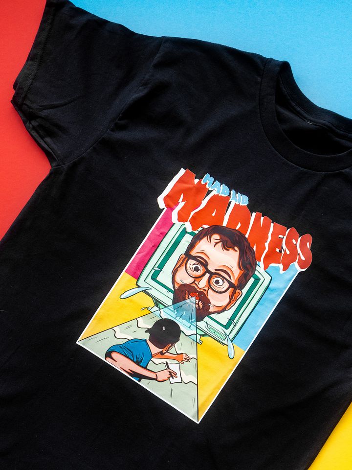 Mad Lib Madness Tee (Black) product image (1)