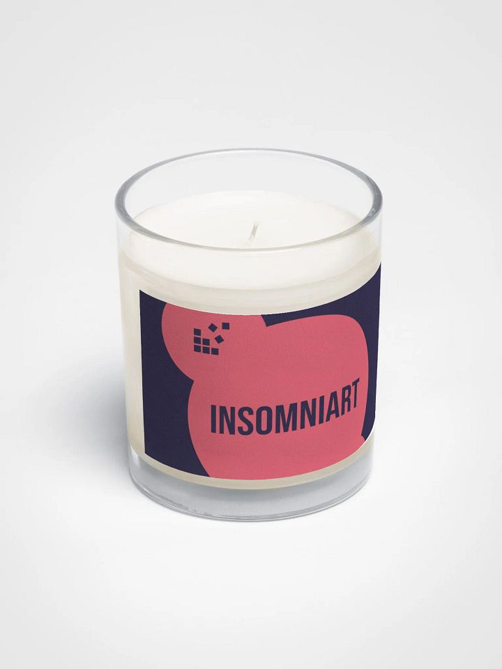 INSOMNIART Pink Bubble Soy Wax Candle product image (2)