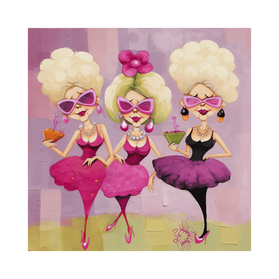 Trio of Pink Ladies product image (1)