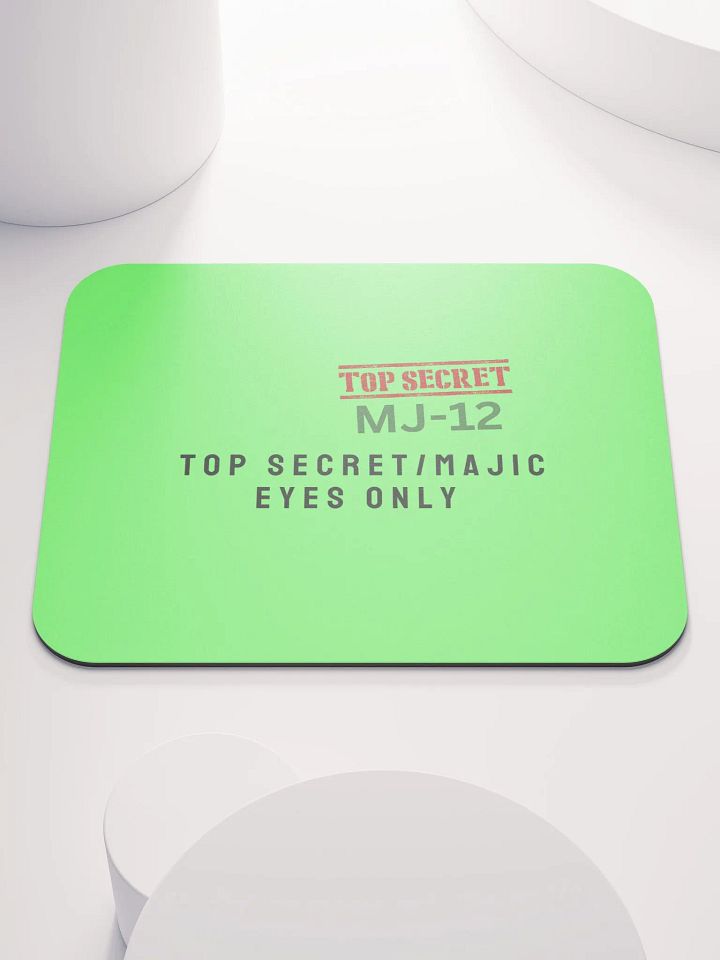 MJ-12 Top Secret Mouse Pad product image (1)