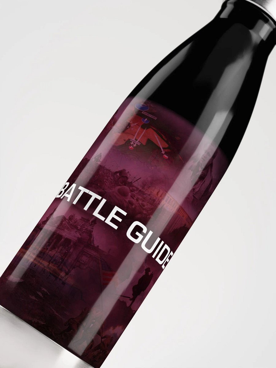 Battle Guide | Steel Water Bottle | Black product image (5)