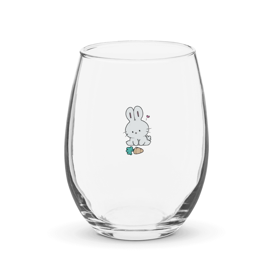 Cute Bwunni Wine Glass product image (1)