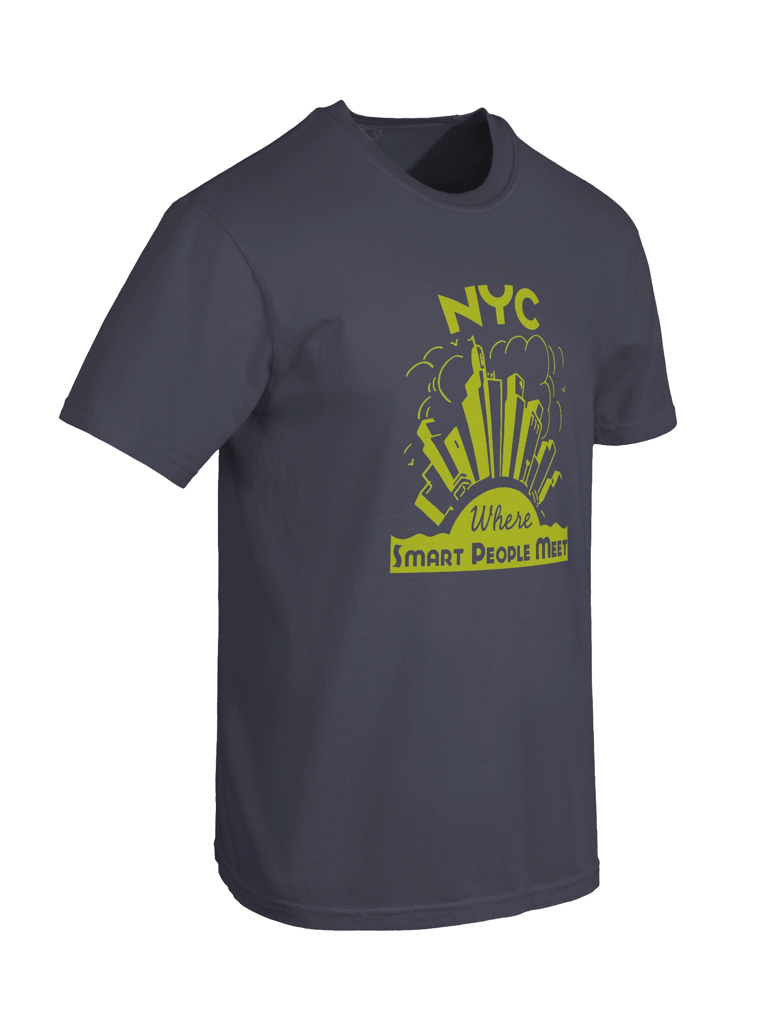 'NYC Smart' T-Shirt — Dark product image (2)