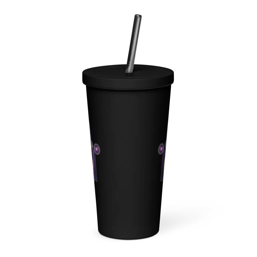 Raven Insulated Tumbler w/ Straw product image (4)