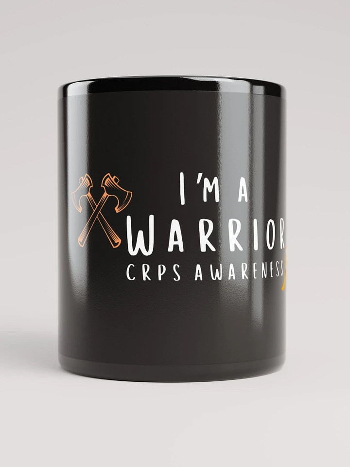 I'm a Warrior CRPS Awareness Mug- White Print (Masculine Design) product image (1)