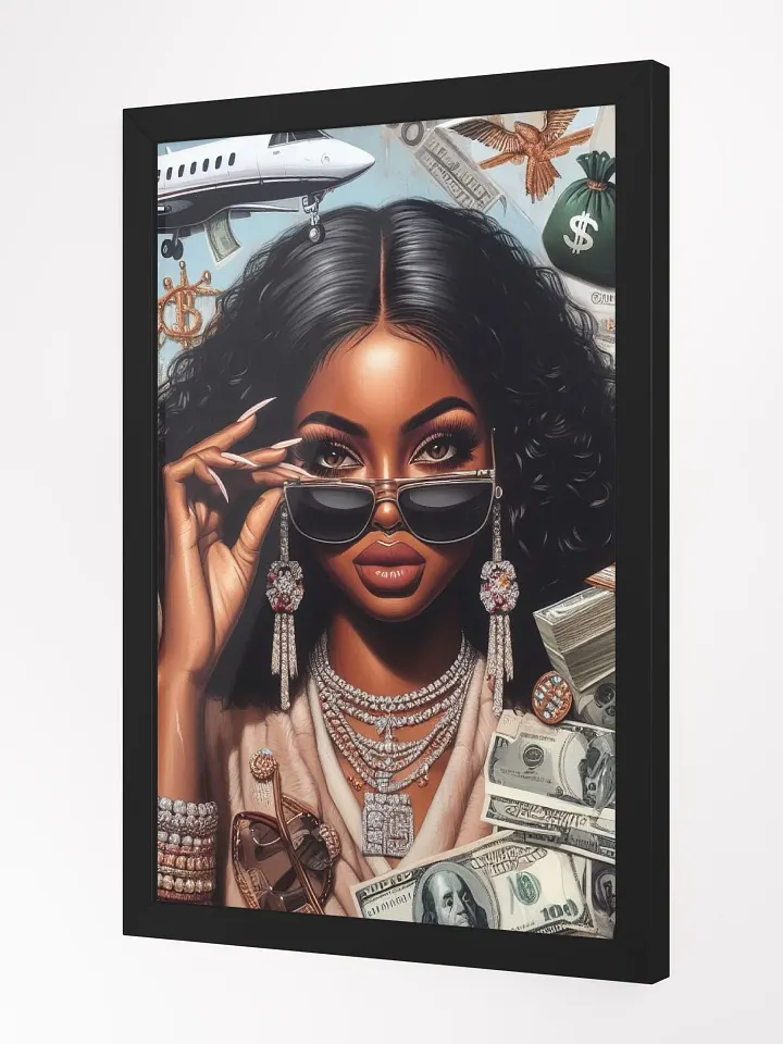 Rich Girl Code Lifestyle Wall Art product image (3)