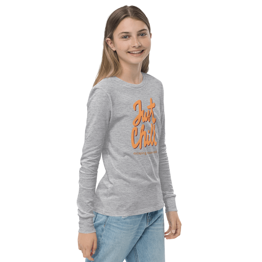 Kids Youth Long Sleeve T-Shirt Just Chill Graphic product image (4)
