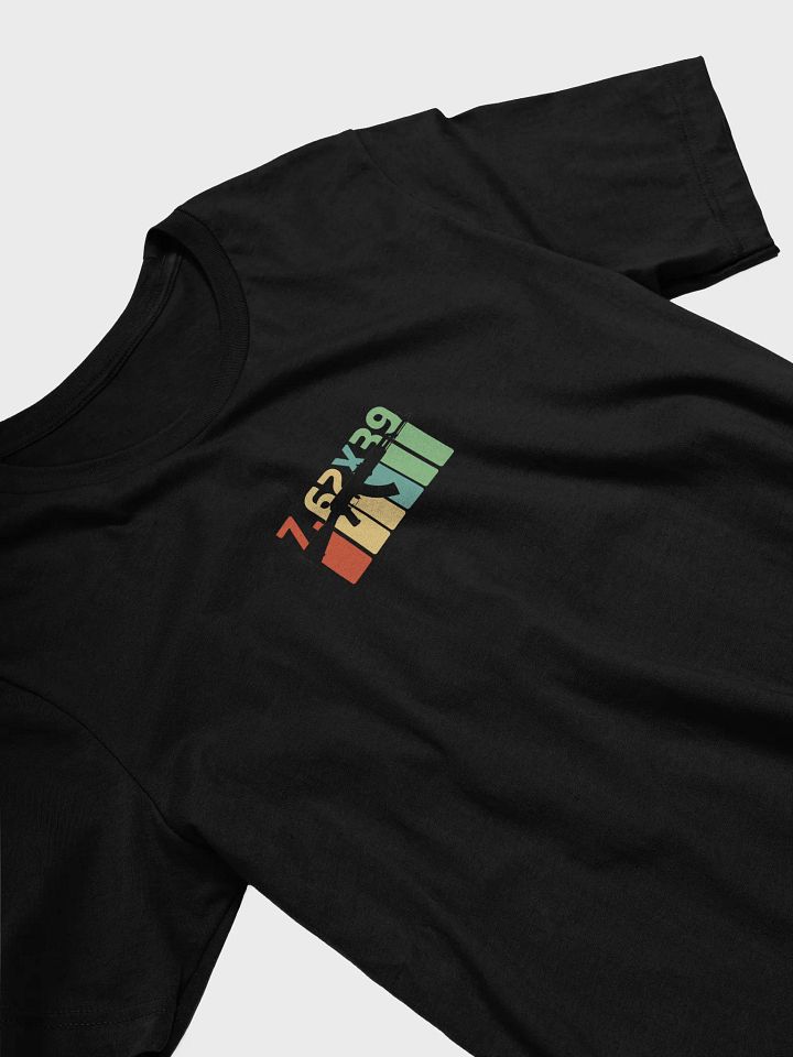 7.62x39 Caliber Graphic T-Shirt — AK Ammo Tee for Gun Enthusiasts, Patriots, and Second Amendment Supporters product image (2)