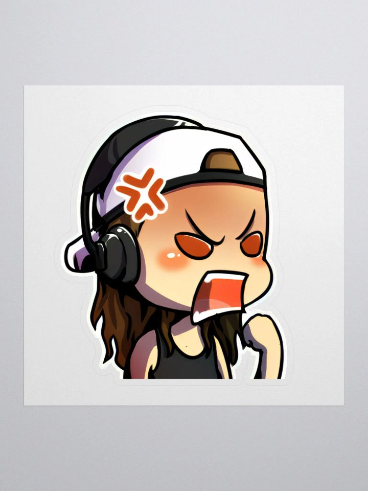 DizzyPillow Rage Emote Sticker product image (1)