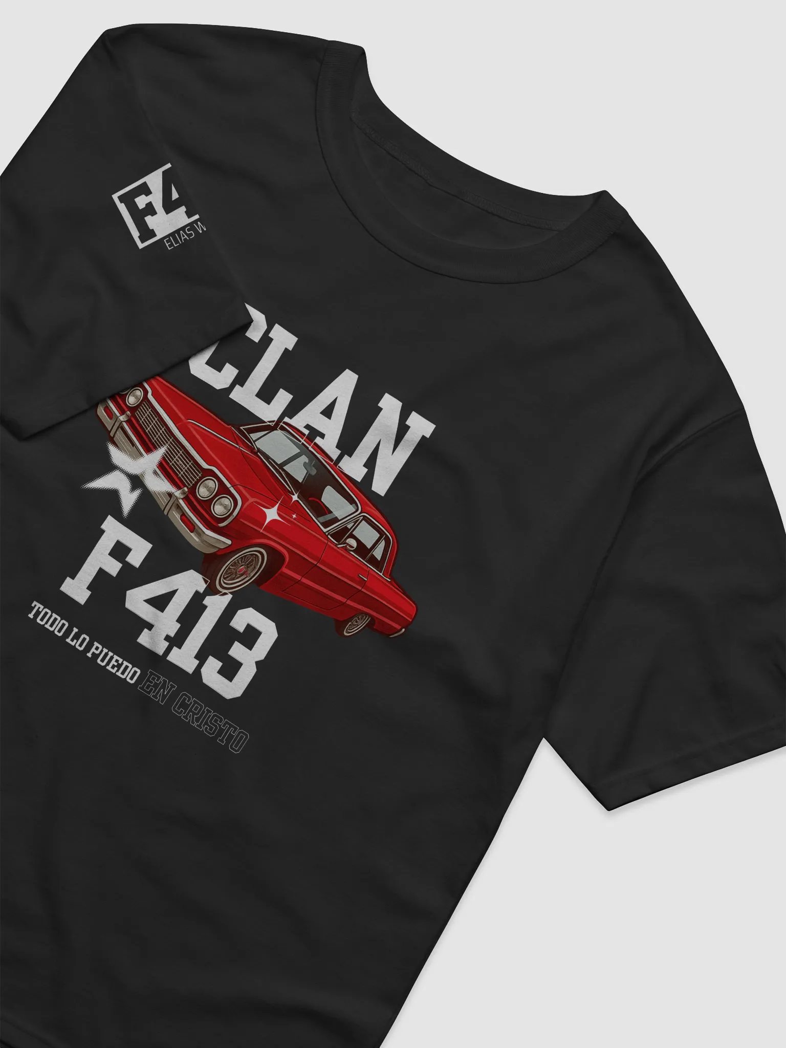 CLAN F413 by Elias Worship: Playera exclusiva con Estampado Vibrante product image (4)