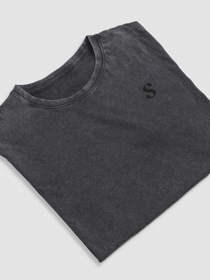 Husky Tee (black embroidered) product image (2)