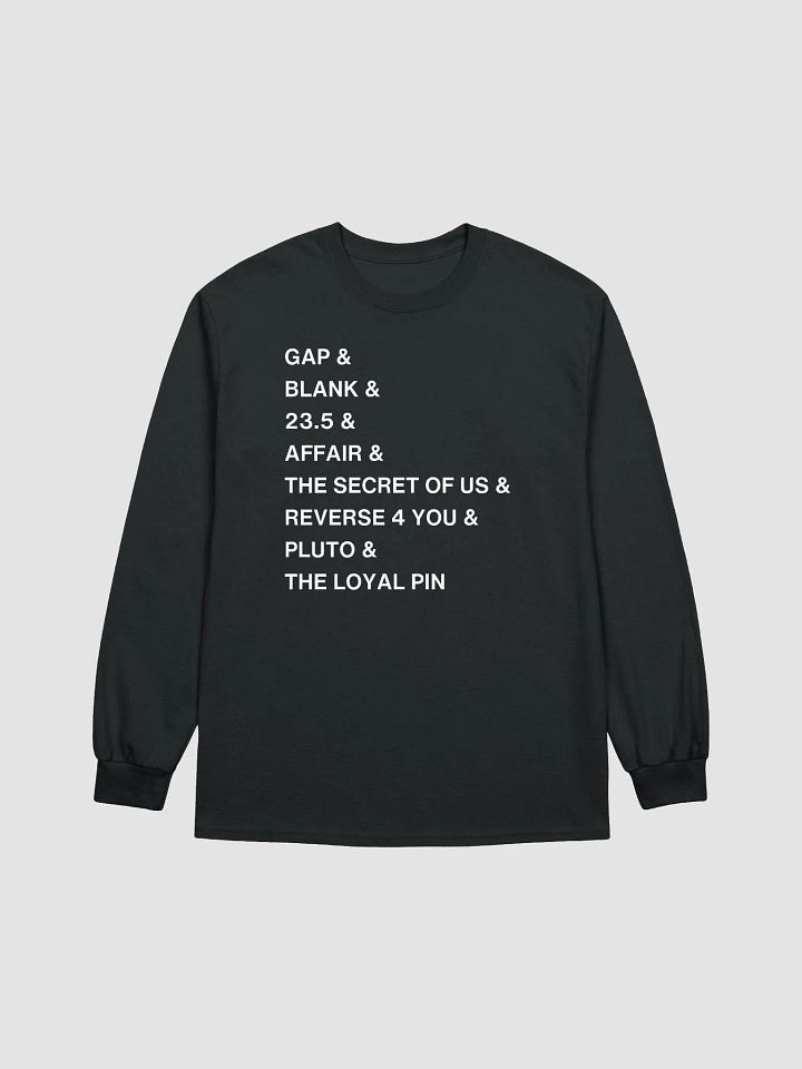 Thai GL Shows Ampersand Long Sleeve Shirt product image (1)