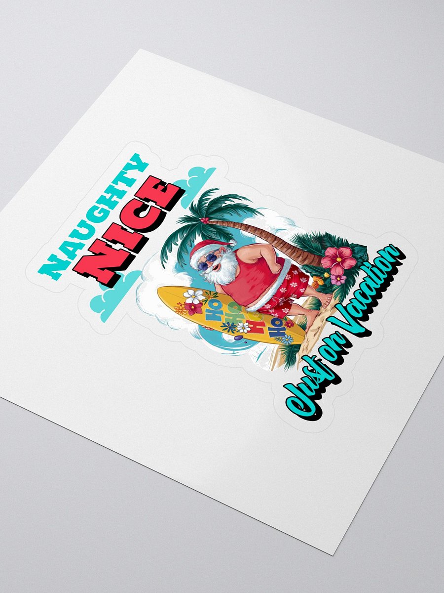 Santa's Surfing Adventure Sticker Set product image (3)