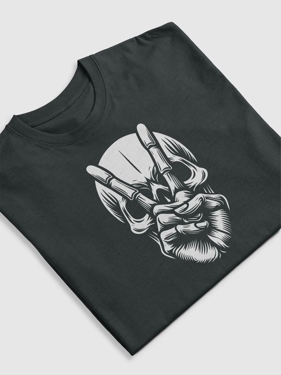 Soundwave Skull Men's Tee | AI Design peace skull image product image (5)