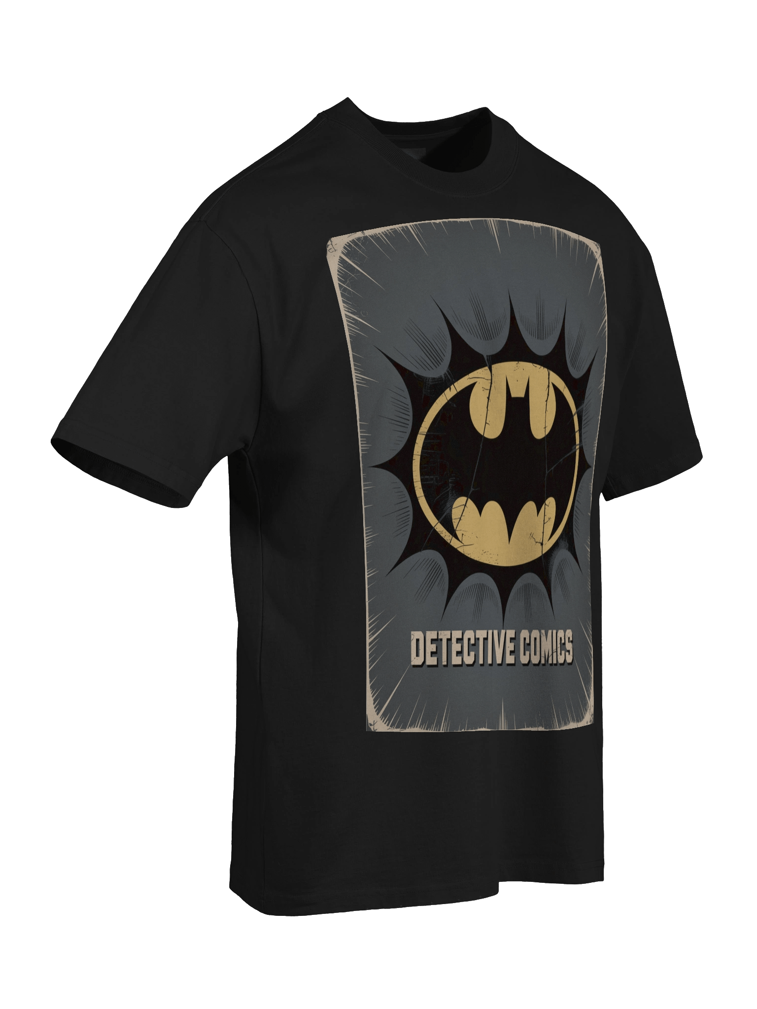 Retro Beacon: Detective Comics Batman Oversized Faded T-Shirt product image (8)