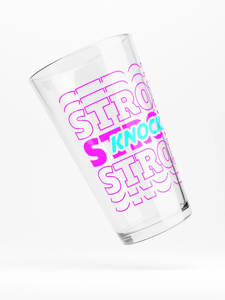 KNOCKER STRONG PINT GLASS product image (4)
