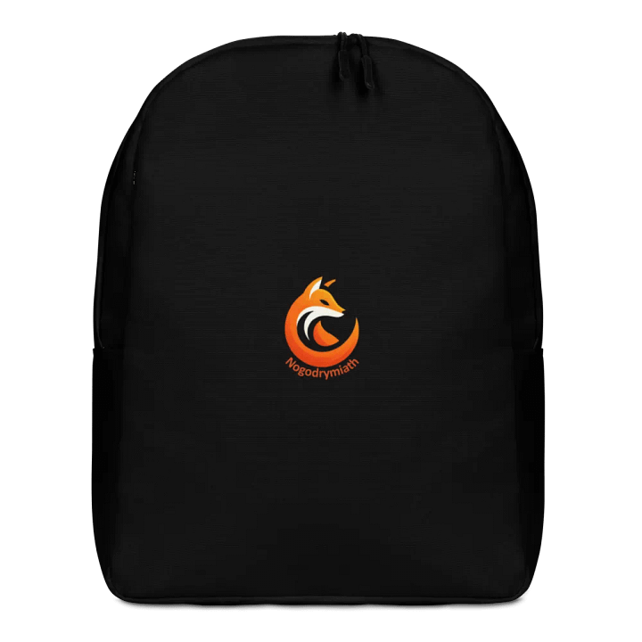 Nogo Backpack minimaliste noir product image (1)