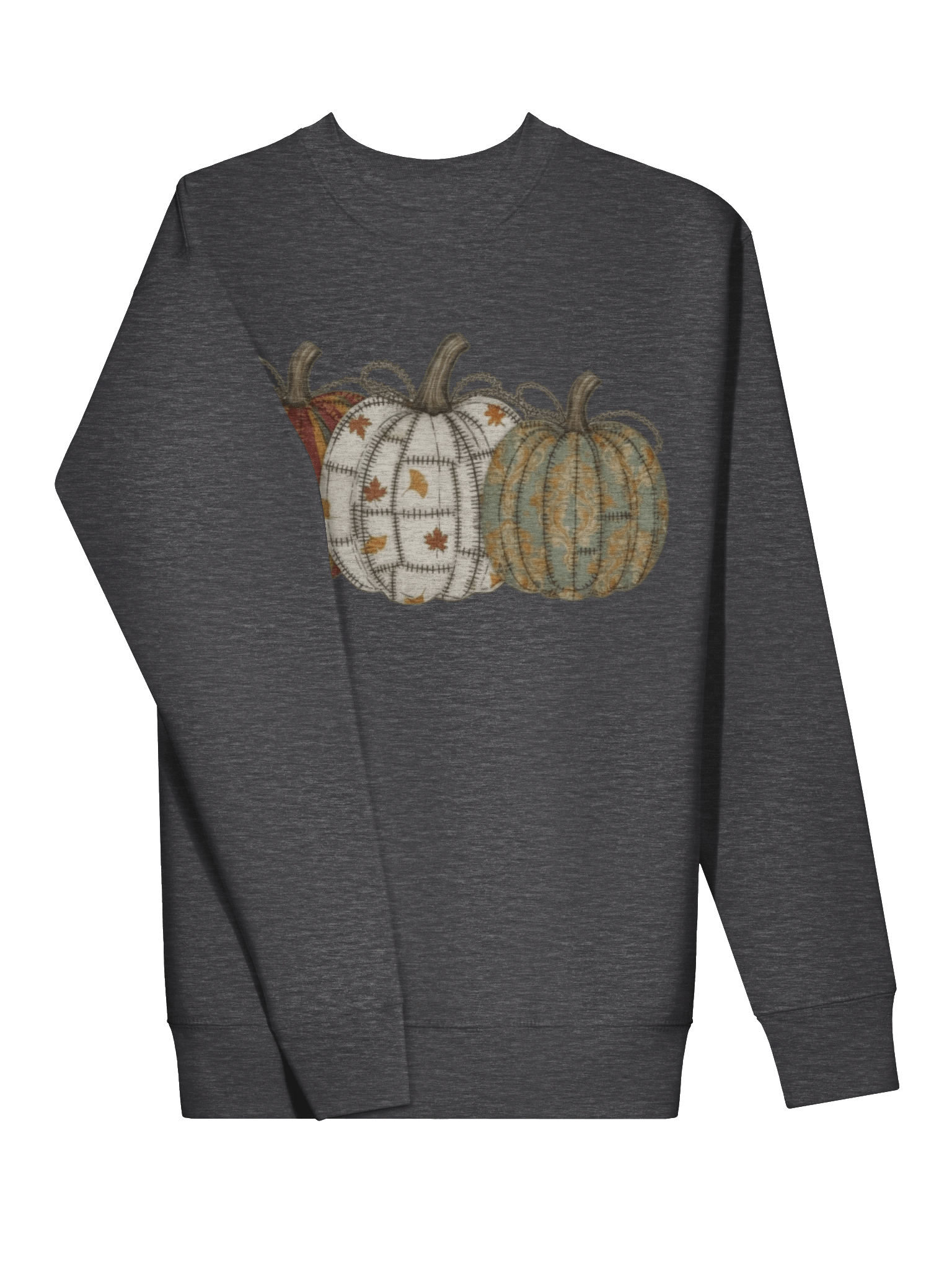 Cozy Patchwork Shirt – Vintage Fall Look | Warm Seasonal Sweatshirt product image (15)