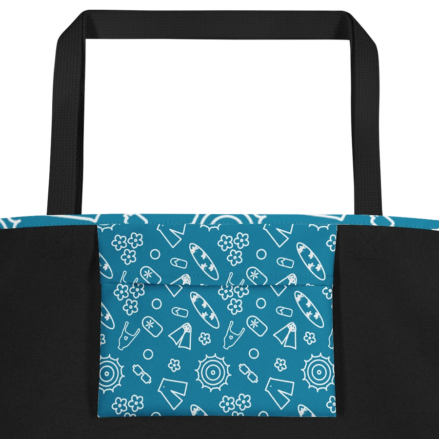 Beach Necessities Pattern All Over Print Tote product image (4)