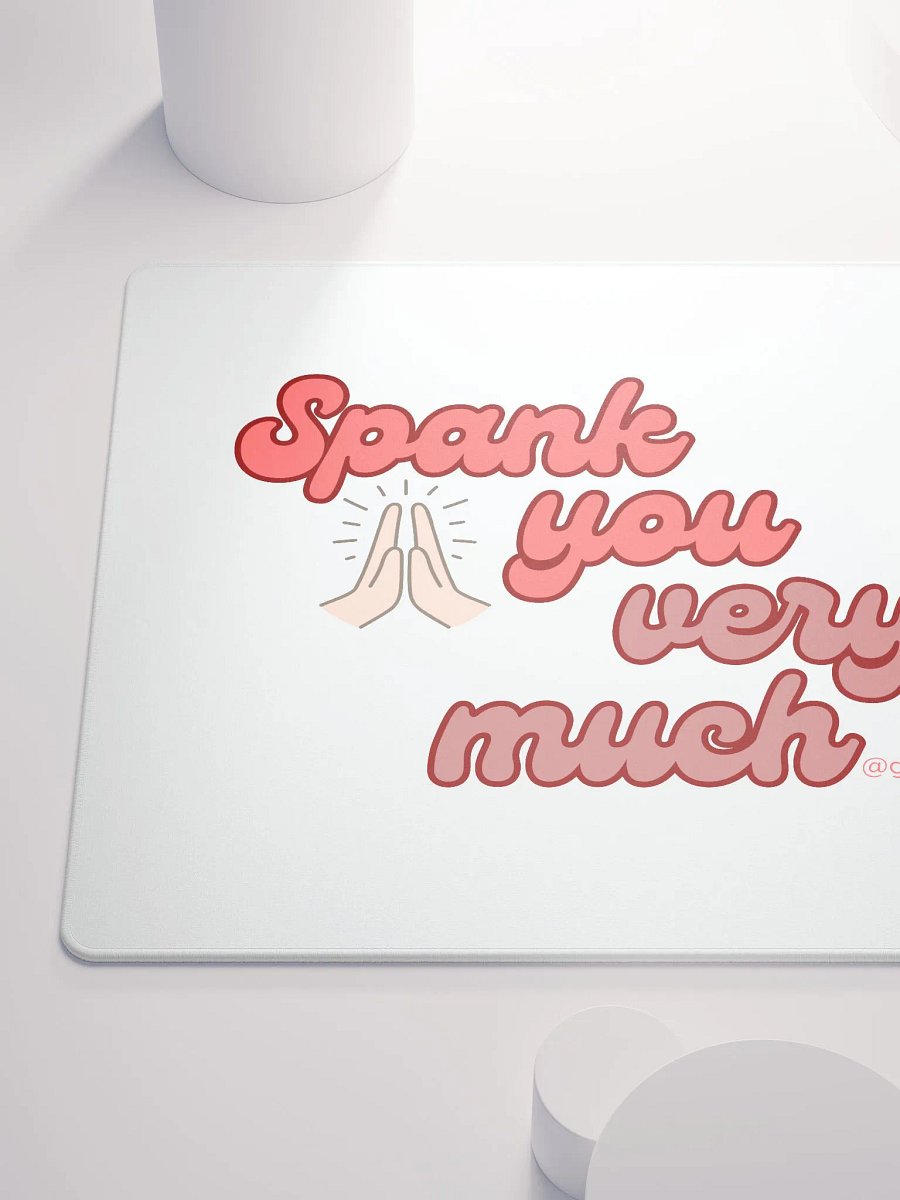 Spank You Gaming Mousepad (transparent) product image (6)