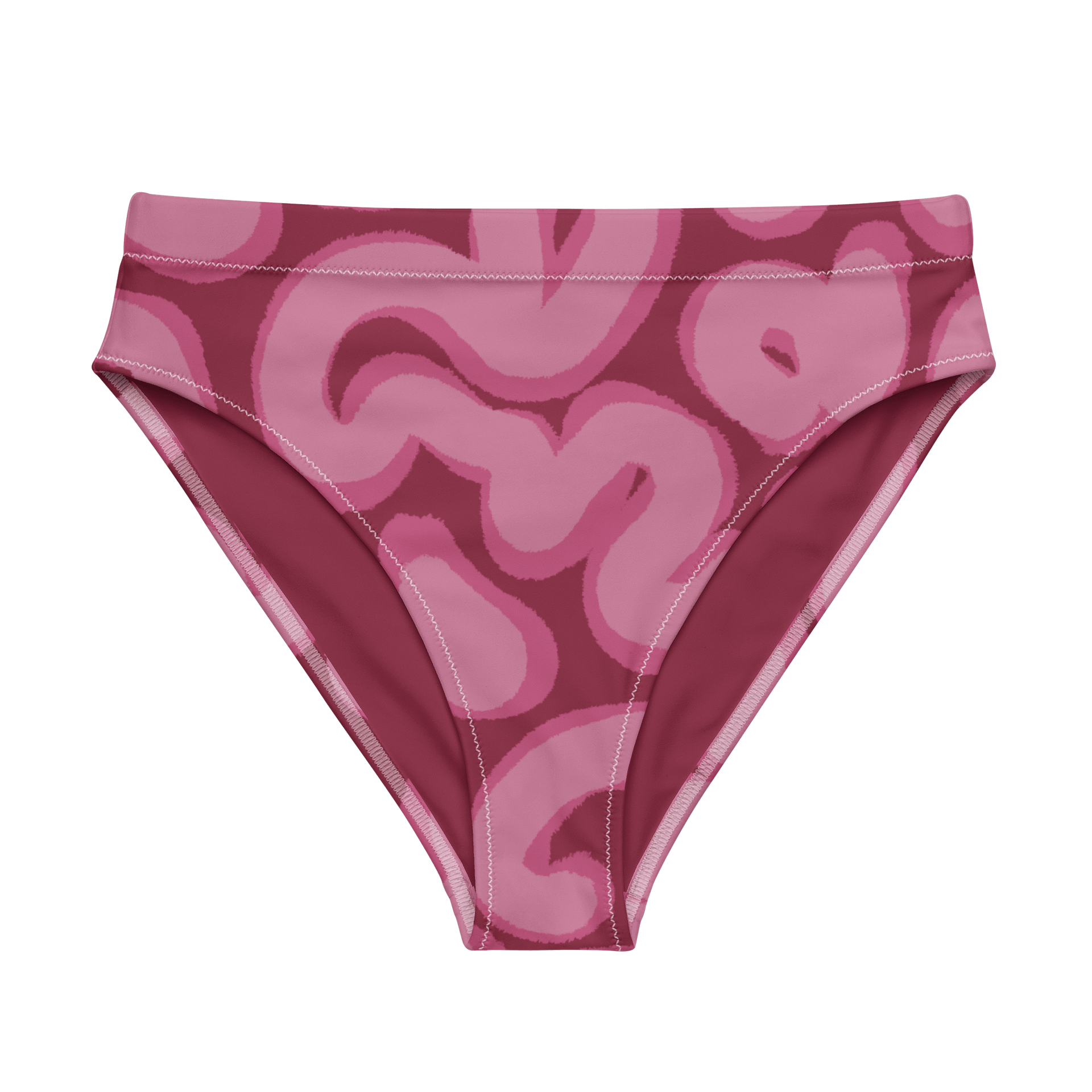 "BRAAAAIIIINNNS!" High-Waisted Bikini Bottoms product image (5)