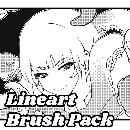 [Free] Kumanz Lineart Brush Pack product image (1)