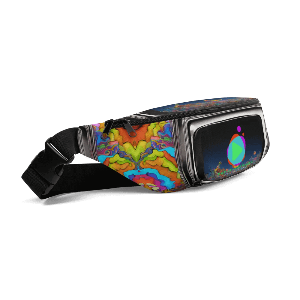 Psychedelic TV All-Over Fanny Pack product image (7)
