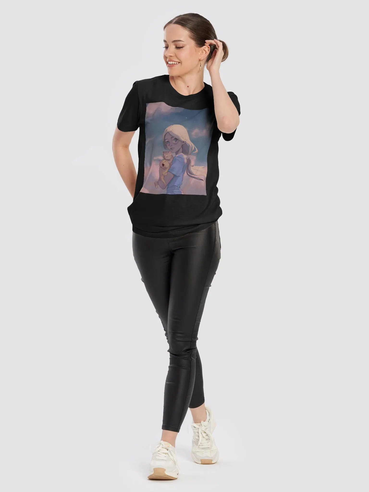 Daydream T-shirt Dark Front Print product image (46)