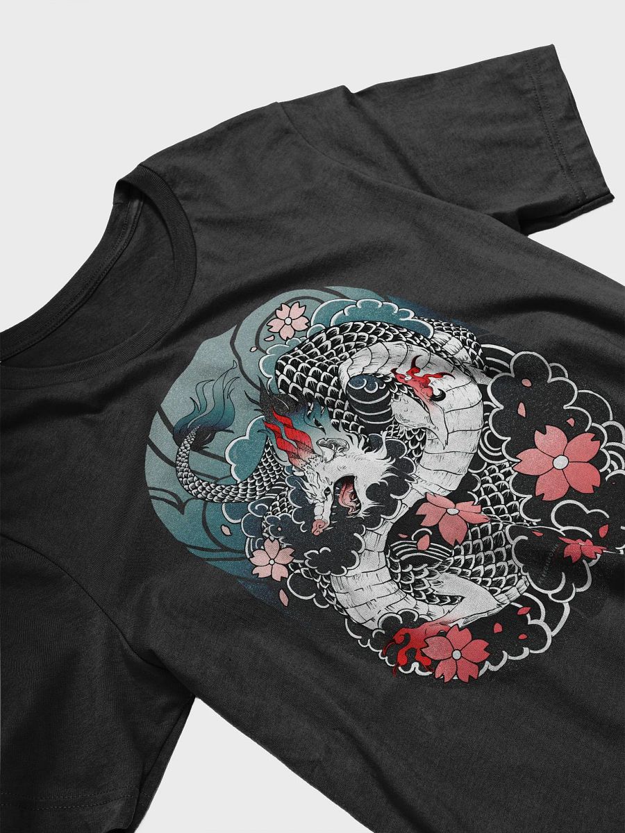 Irezumi Print Shirt [Teal] product image (3)