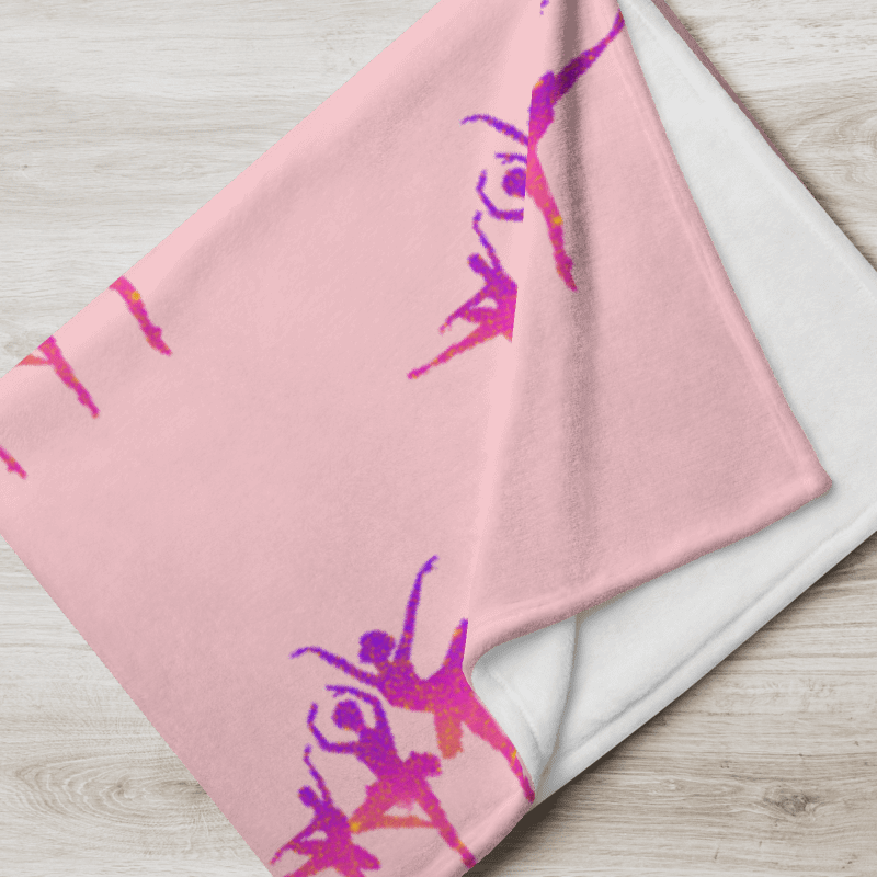 Graceful Movement Throw Blanket product image (5)