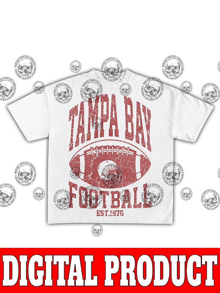 Tampa Bay Buccaneers 1976 Vintage Football Bootleg Graphic product image (2)