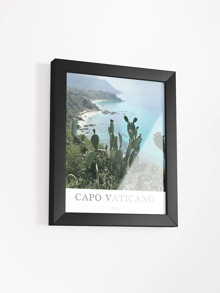Capo Vaticano Calabria - Framed High-Quality Matte Poster product image (6)