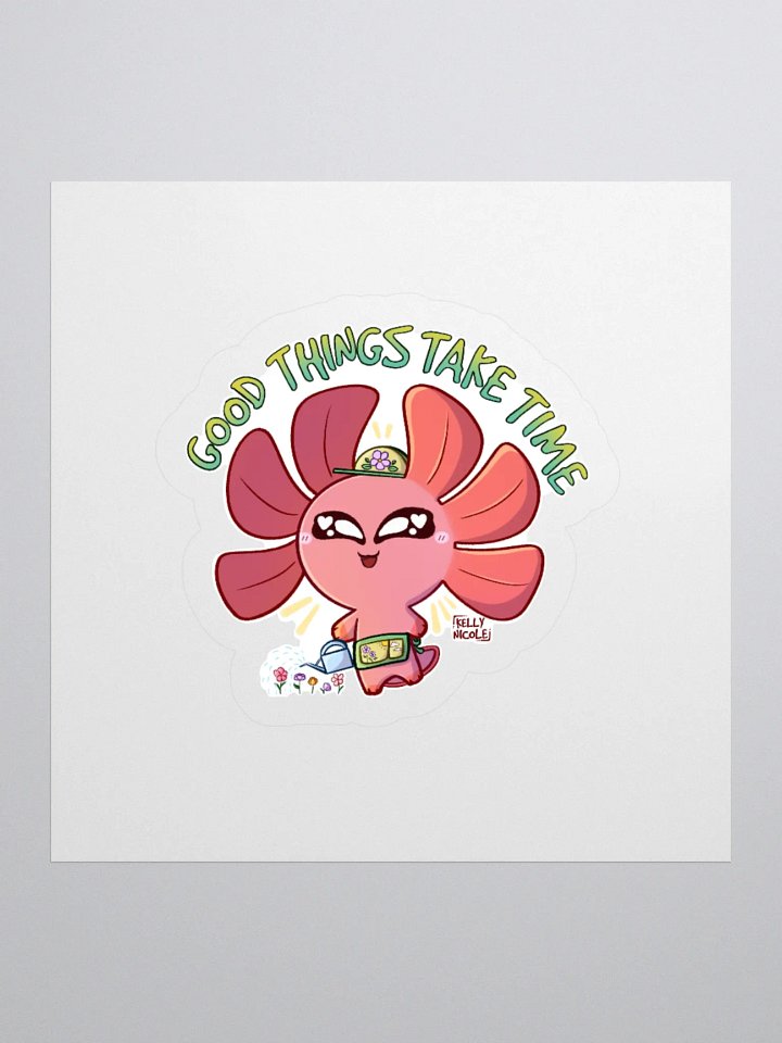 Good Things Take Time Spud Sticker product image (3)