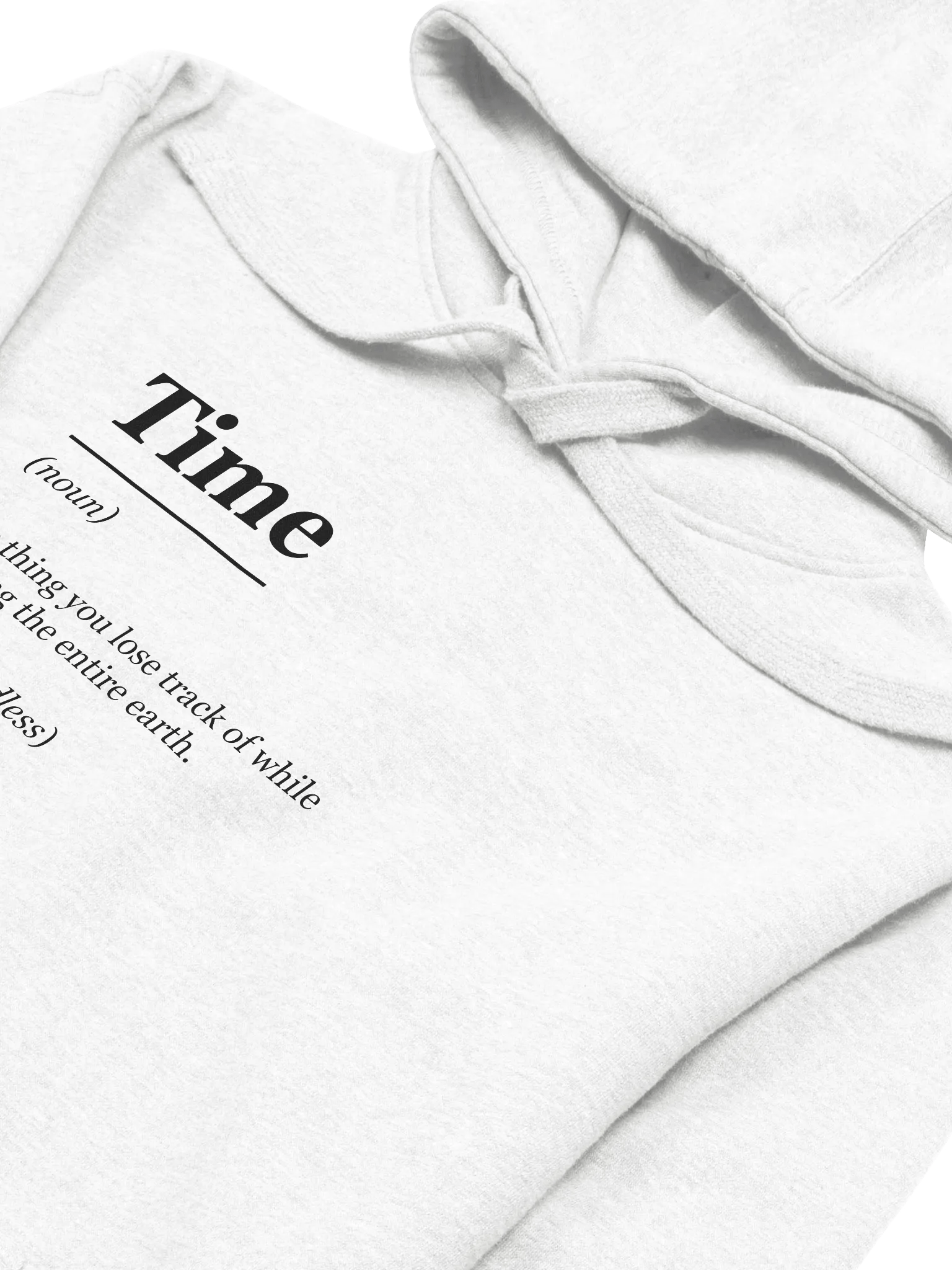 "Time: Defined" Hoodie product image (3)