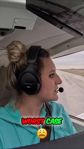 A nerve-racking moment right before landing in Alabama! What would you do? #pilot #aviation #travel