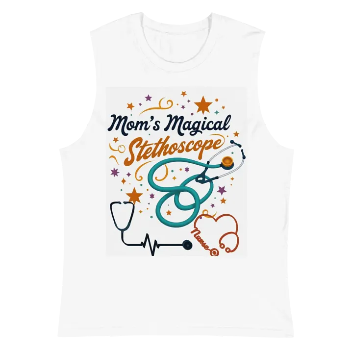 Mom's Magical Stethoscope Muscle Tank product image (2)
