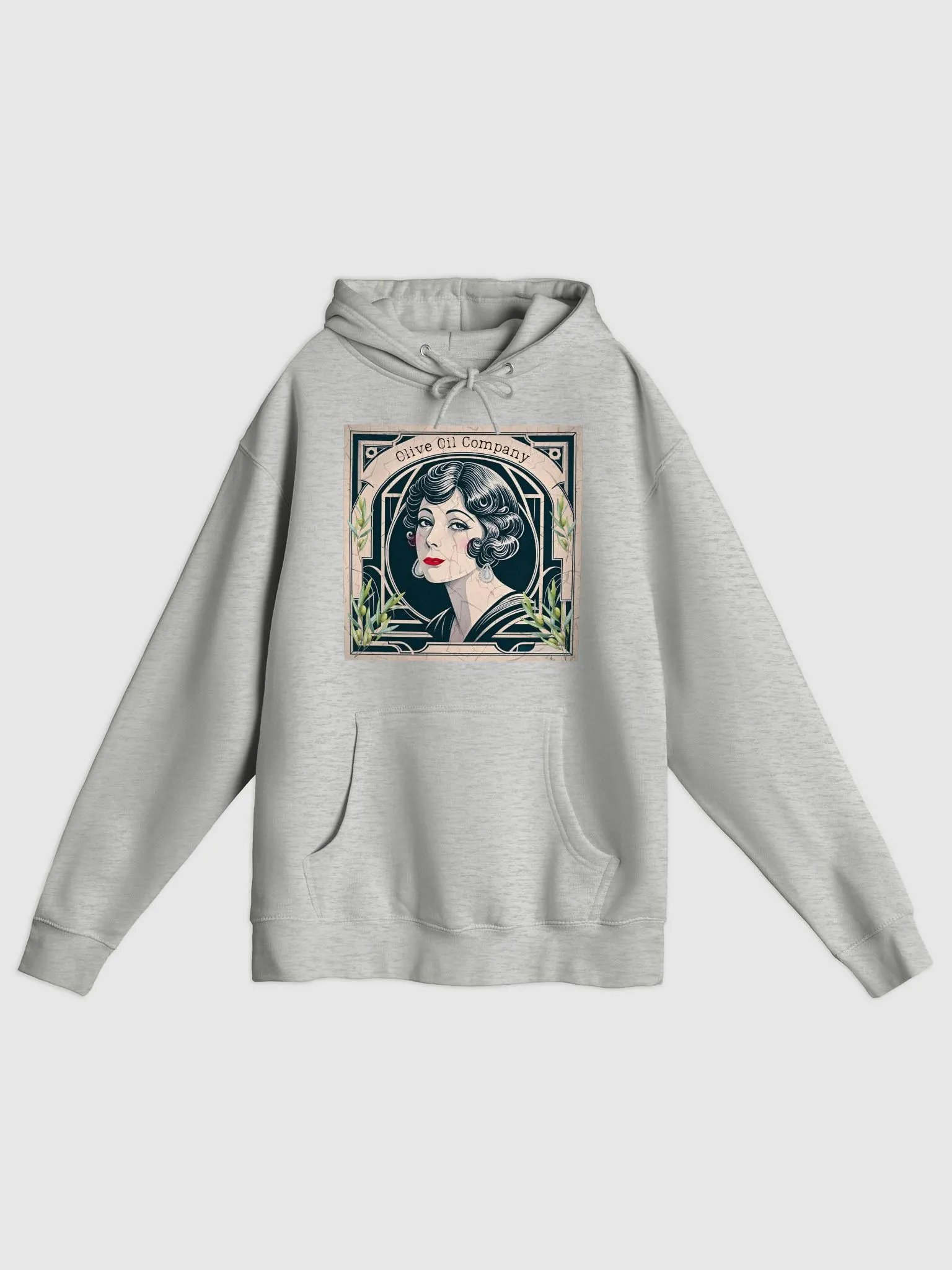 Olive Oil Company 1920s Signage Glamour - Hoodie product image (20)