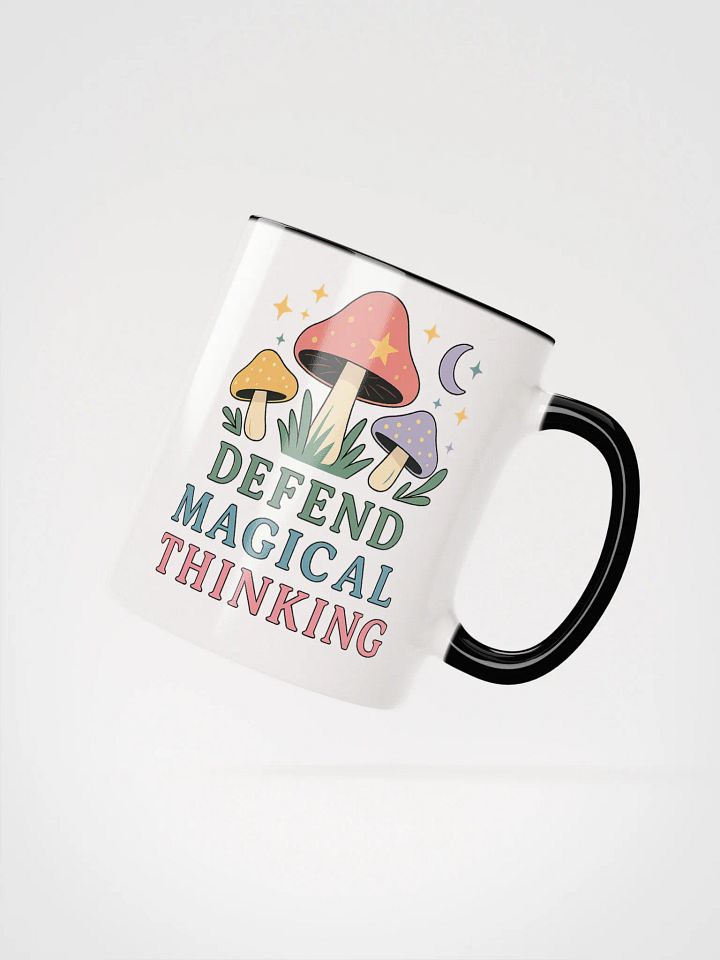 Defend Magical Thinking Accent Mug product image (9)