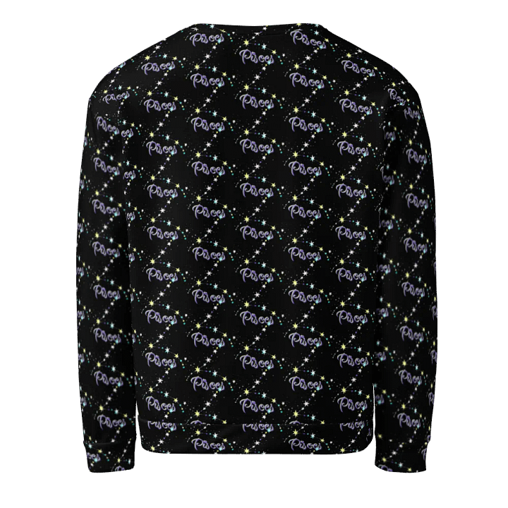 Pisces, Constellation, Black Sweatshirt product image (2)