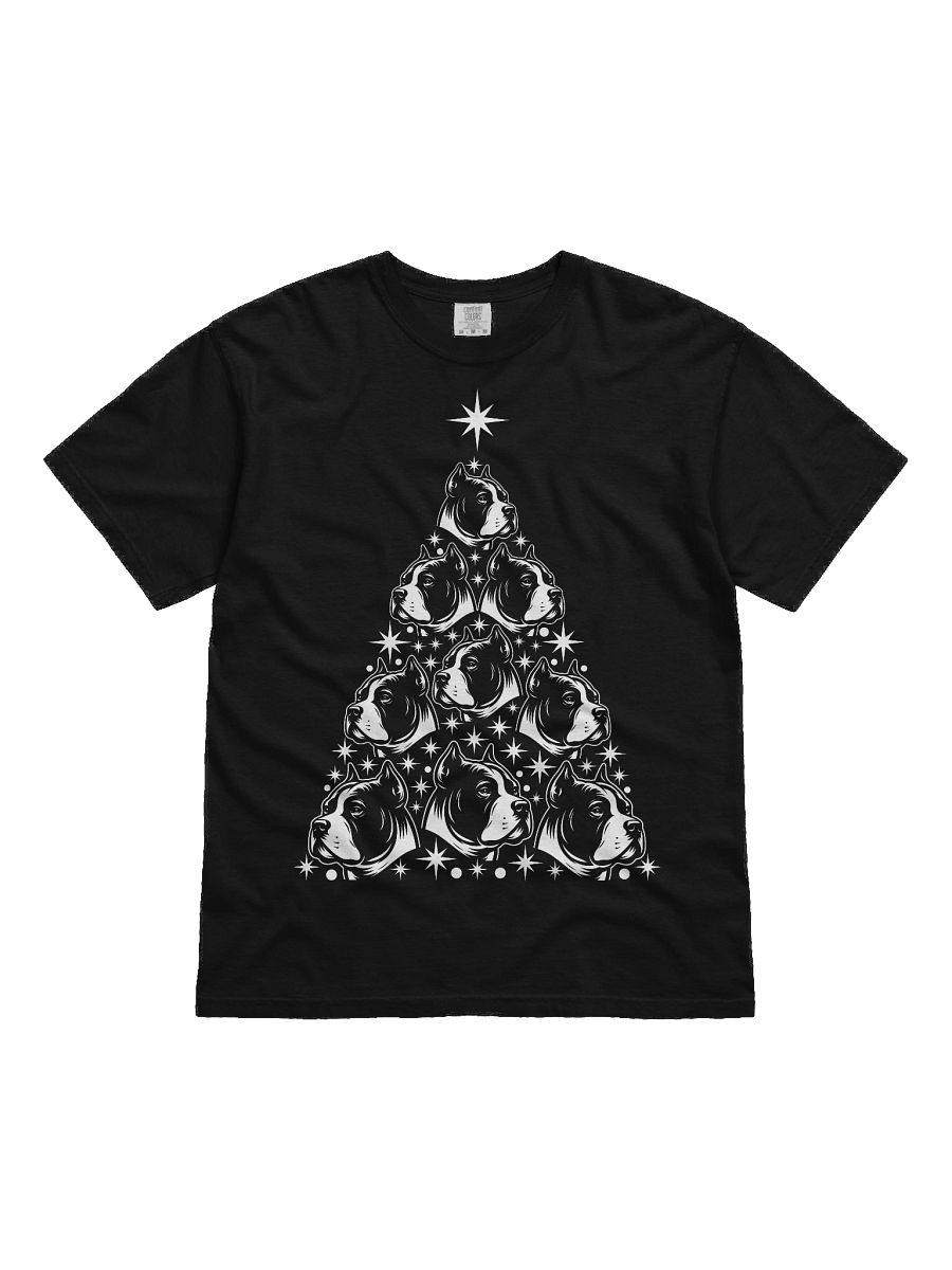 American Staffordshire Terrier Christmas Tree T-Shirt product image (5)