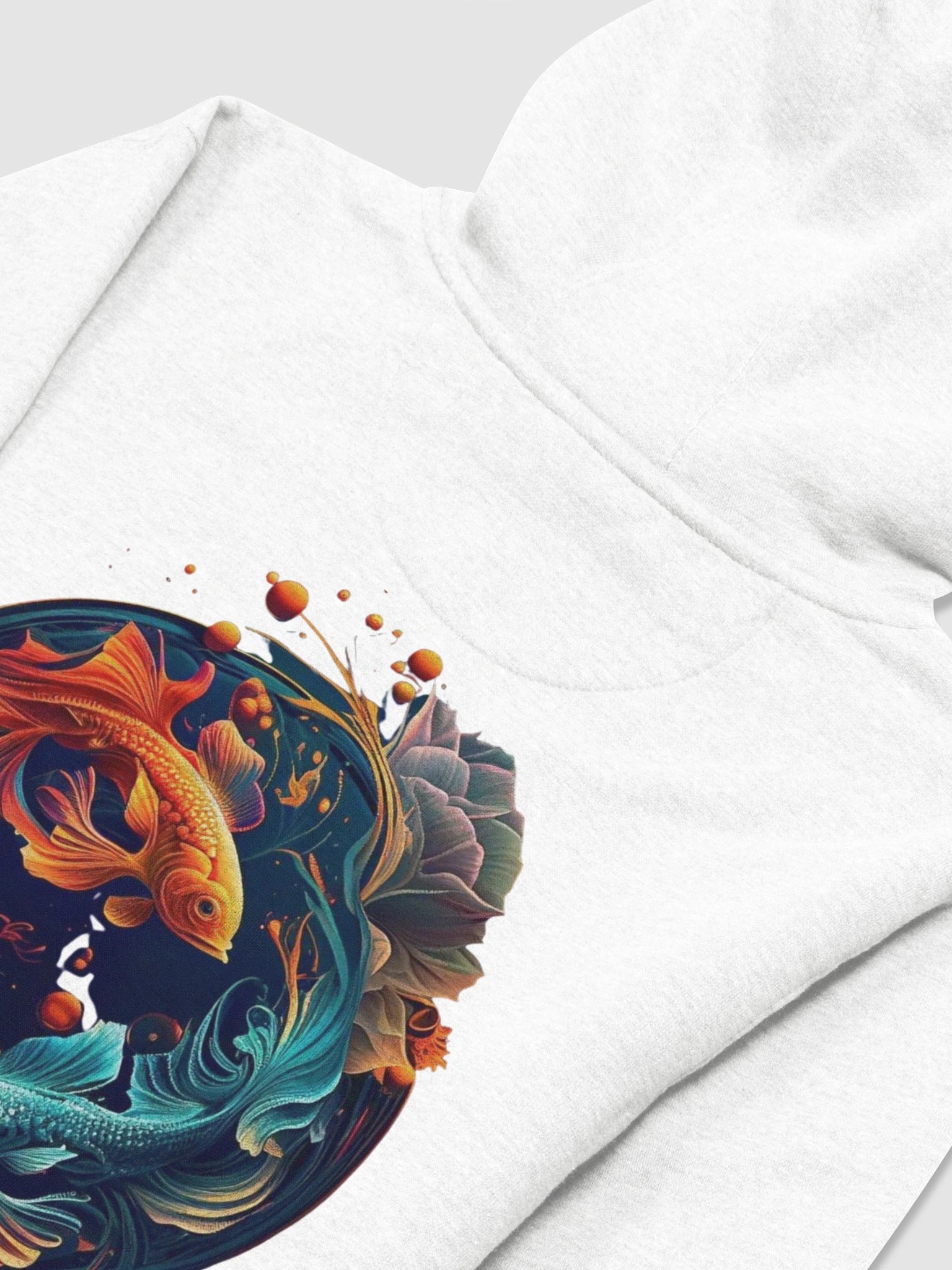 Harmonious Fish Dance Unisex Hoodie product image (2)