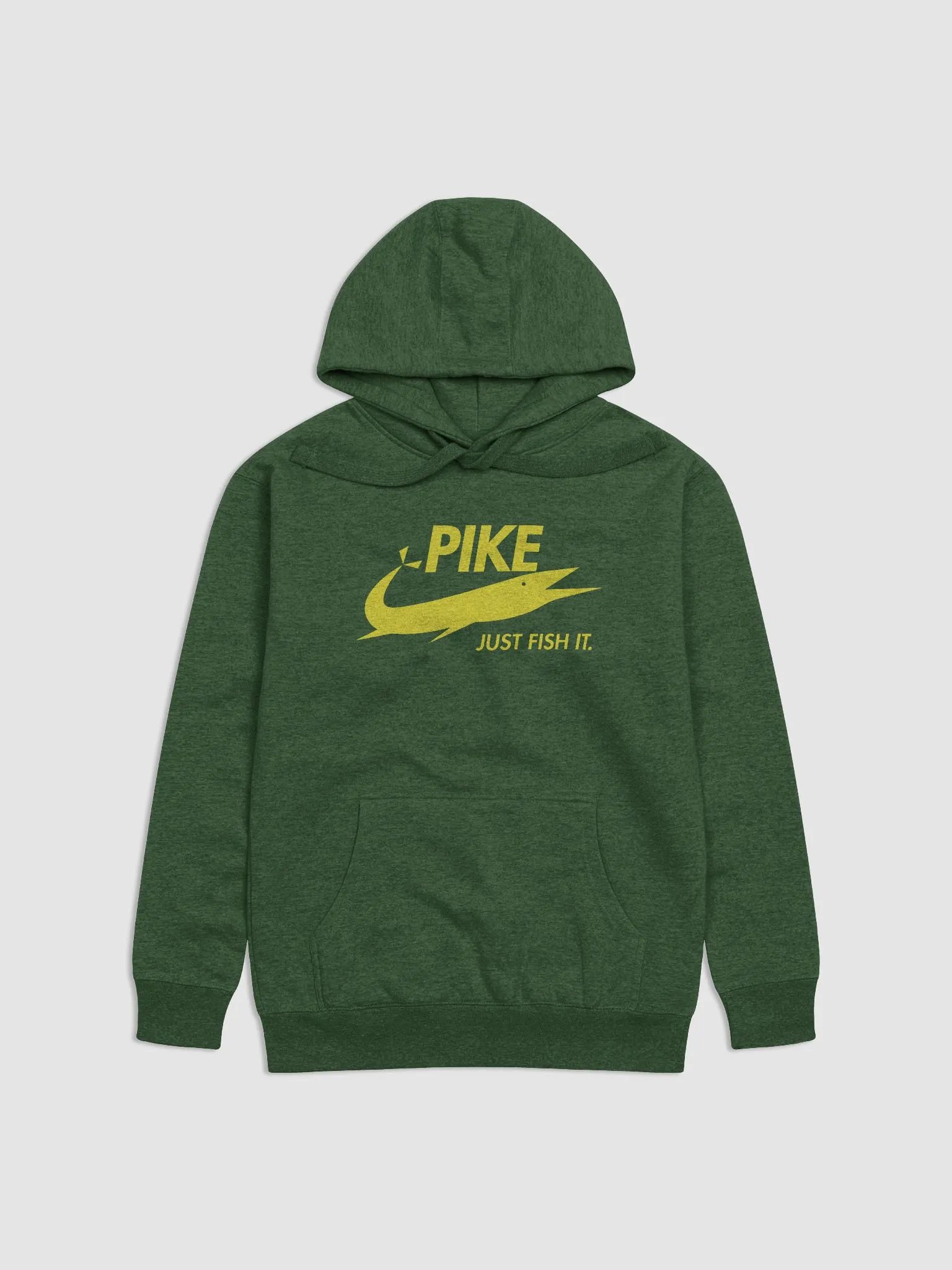 pike just fish it - just do it parody hoodie product image (1)