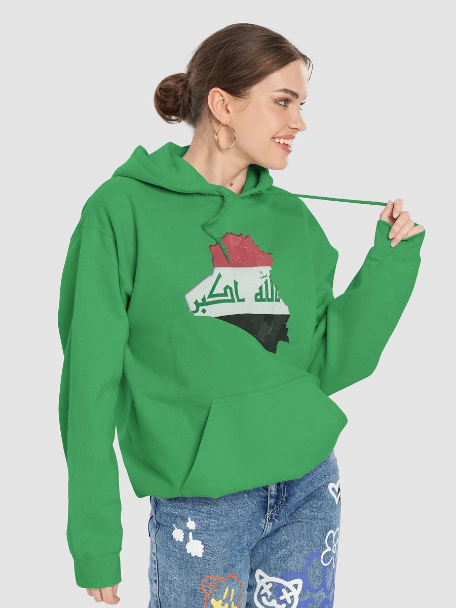 Iraq Pride Classic Hoodie – Bold, Patriotic Streetwear product image (16)