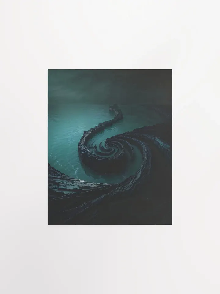 The Spiral Abyss Matte Poster product image (1)