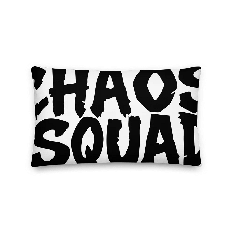 CHAOS SQUAD BLACK PILLOW (3 SIZES AND STYLES) GIFT product image (2)