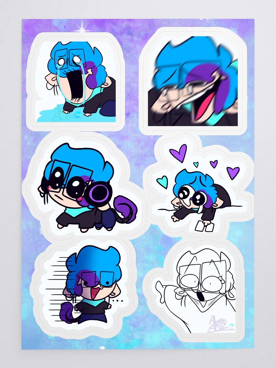 Alaska Sticker Sheet product image (2)
