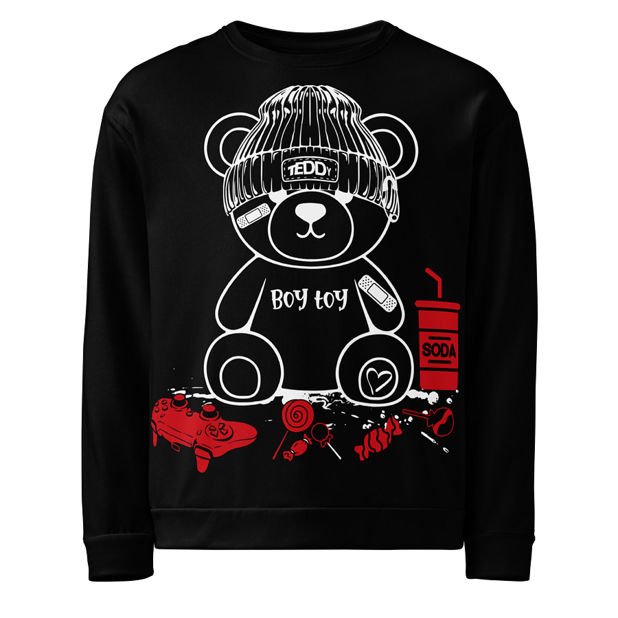 Boy Toy Teddy Unisex Sweatshirt product image (1)
