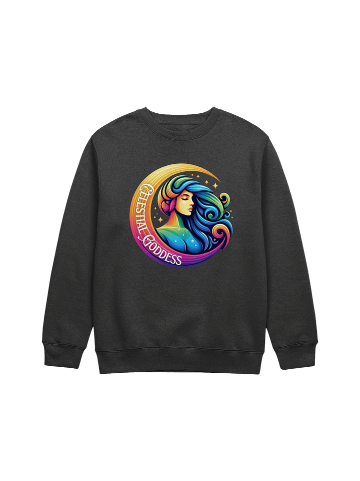 Celestial Crescent Moon Crewneck product image (1)