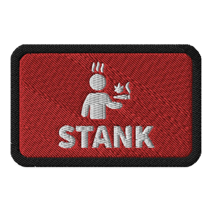 STANK FARM [RED LABEL] Warning Patch product image (1)