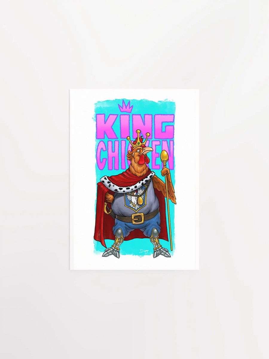 King Chicken Print product image (2)